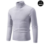 Warmer Strickpullover mit Rollkragen - ENZO